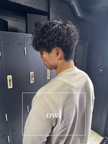 アウル 心斎橋(owl)&nbsp;波巻きパーマ/マッシュ/ダウンパーマ/メンズパーマ/メンズカット