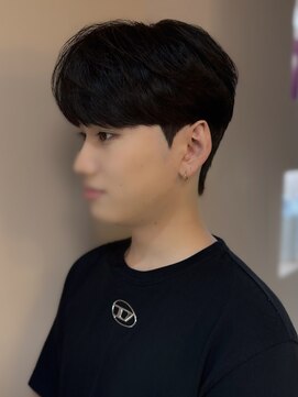 ルク(LUC) 韓国ヘア シースルーマッシュ