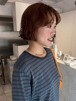 エヌ 河原町(enu)&nbsp;オレンジボブ/石橋/enu河原町/京都美容室