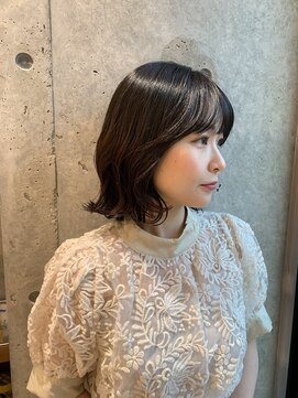 シーインフィニート 人形町店(C∞) 外はねボブ/パーマ風/くびれボブ/顔周りカット