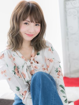 アルバハナレ 横浜(αlba HANARE) 関内/髪質改善/エアタッチバレイヤージュ☆デザインカラー n