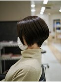 前下がりレイヤーボブ/ショートボブ/40代/50代/60代/醍醐/伏見