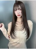【ろみおStyle】レイヤーカット/パッツン前髪/顔周りカット/福岡