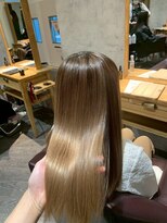 アフィナー(Afinar) 【横浜/横浜駅】透明感ベージュ×艶髪ストレート