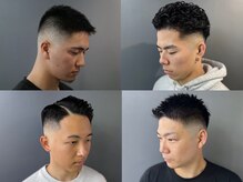 理容店なのでフェードカットも可能<理容室>メンズ/床屋/銀座