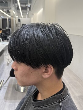 ビカムメンズヘアー 栄店(become men's hair) シースルーラウンドマッシュ/名古屋