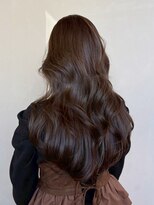 アイティー バイ アルバム 浦和店(IT by ALBUM) 顔周りレイヤーロング韓国ヘアダークアッシュ_ba576652