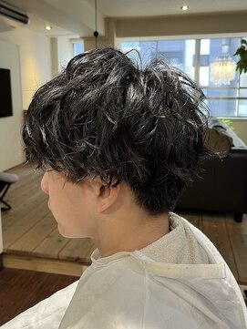ハレル ヘア ラウンジ(hallelu hair lounge) 30代40代50代メンズ/四条大宮/京都烏丸/黒髪/メンズスパイラル