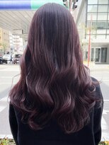 ビーヘアー(BE hair) プルエクステ×チェリーレッド
