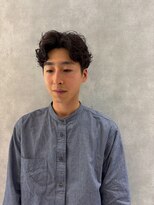 メンズサロン ルーブ 新潟(メンズサロンLOOB)&nbsp;新潟駅南ニュアンスパーマフェザーパーマセンターパートウルフ
