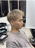 【ハイトーン】【メンズヘア】【短髪】
