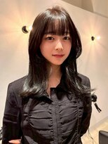 ピカイチテンジン エムスラッシュ(pikAicHi Tenjin×M.SLASH)&nbsp;艶感×顔周りレイヤースタイル