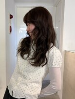 ブランコ 表参道(BLANCO)&nbsp;表参道/韓国レイヤー/顔周りカット/くびれミディ/透明感カラー