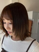 ニュイ 木更津(nuit) ワンホンレイヤー/ミルクティーブロンド/ダークブルー/木更津
