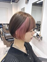 トト 船橋店(toto.)&nbsp;◇ミルクティーブロンドワンホンレイヤーダークブルー[船橋]