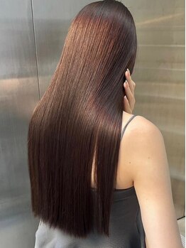 ロチカバイドールヘアー 心斎橋(Rotika by Doll hair)の写真/[髪質改善]ブリーチ毛だから仕方ないと諦めていた方にも！美しいストレートが叶う、酸性ストレート◆
