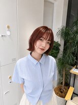 フォト 新宿三丁目(foto)&nbsp;髪質改善地毛風縮毛矯正くびれレイヤー切りっぱなしボブ