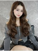 韓国スタイル/ナチュラルくびれヘア_くびれ巻き_レイヤーカット
