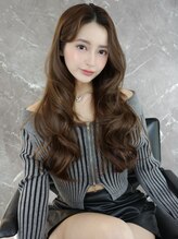アマトウキョウ アユンチェ(AMA TOKYO×AYUNCHE)&nbsp;韓国スタイル/ナチュラルくびれヘア_くびれ巻き_レイヤーカット