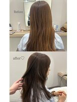 アトレ 梅田店(attrait) プレトワカラーでケアしながらカラー◎