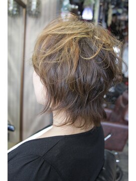 オーバーキャプテンネイキッド(OVER CAPTAIN NAKED) スクラッチ＊ショートウルフ