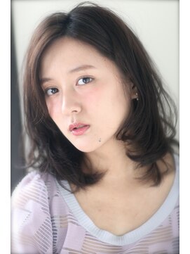 アリエッタ(aRietta) 【aRietta】大人セミディ/黒髪ミディアム/オフィス/20代30代40代