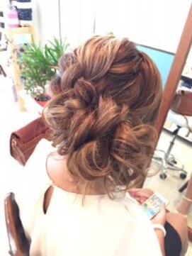 ロカット サロン(Roquat Salon) ゆるアップサイドアレンジ【ヘアセット　立川/立川南/八王子】