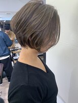 アヴァロン(AVALON) 絶壁解消×ワンカールパーマ×大人ショート