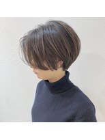 レンク(LENC)&nbsp;Coast.ハンサムショート×ナチュラルグラデーション×ショート