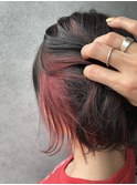外ハネボブ/アッシュブラウン/ネオウルフ/デザインカラー