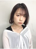 【Devellope.】千葉担当 切りっぱなしボブ 暖色カラー