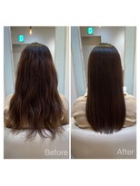 アンド ラ ブランシュ(&.La Blanche)&nbsp;髪質改善大宮◎毛量すきすぎて逆に広がってませんか？