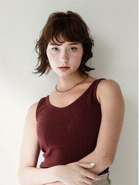 ティファ 銀座(Tiffa) 小顔外はねボブ