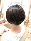 丸みショート☆