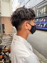 クオル 立川(QOL)&nbsp;ツイストパーマツイストスパイラルパーマツーブロック刈り上げ