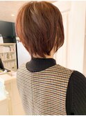 福山市 人気キャアリー丸みショートボブ丸みショートウルフCaary