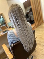 ヘアーコレット(hair Colet)&nbsp;ホワイトグラデーションバレイヤージュ
