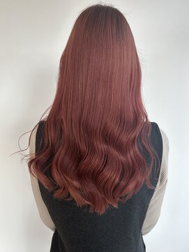 コト 福井大和田店(coto) 福井　大和田　ハイトーン　チェリーピンクレッド　髪質改善