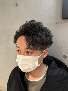 メンズサロンドットリアン(dot. lien) 無造作スパイラルパーマ刈り上げマッシュメンズパーマ