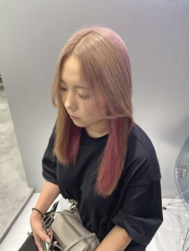 アイスプロドバイブルーム 木更津店(ice prod by bloom) ミディアムヘア/デザインカラー/フェイスフレーミング/木更津