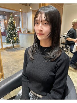 アニー(ANY) 大宮レイヤーカット、大宮ハッシュカット、ミディアムレイヤー