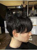メンズショートパーマ