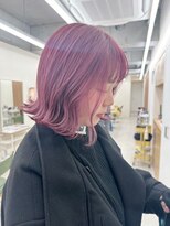 ナビバイケンジ(NaVI by KENJE)&nbsp;ブリーチあり薄めピンクベージュカラー♪