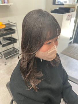 アルター(aL ter) 【前髪矯正×顔周りカット】シアーカラー/鎌取/林愛華