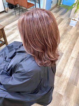 ラビット(Rabbit) #白髪ぼかし　ハイライトカラー