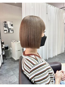 ガーデン ジングウマエ(GARDEN jingumae) 栗原,切りっぱなしボブ,グレーベージュc16