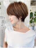 ショートヘア/大人ショート/ショートボブ/30代40代50代/表参道
