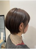 丸みショートボブ