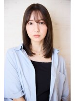 レム 山形1号店(REM) ミディアム×ストレート×ナチュラル