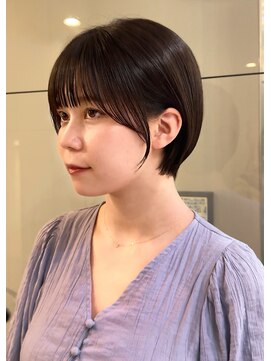 ベル 表参道店(Belle) 丸みショートヘアで可愛く女性らしさを